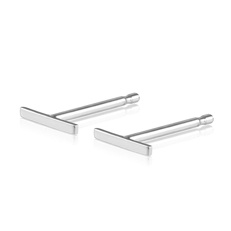 925 Sterling Silver Bar Earrings