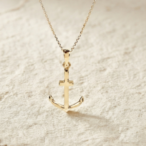 925 Sterling Silver Anchor Necklace, Minimalist Nautical Pendant, Dainty Ocean Jewelry for Her, Sailor Gift, Everyday Layering Necklace