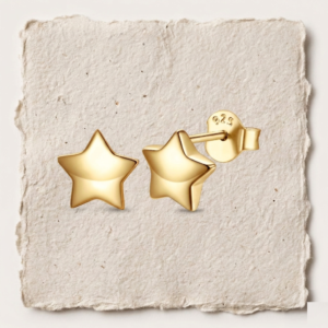 Tiny Star Stud Earrings in 925 Sterling Silver, Minimalist Star Earrings, Dainty Celestial Jewelry, Small Silver Studs, Gift for Her