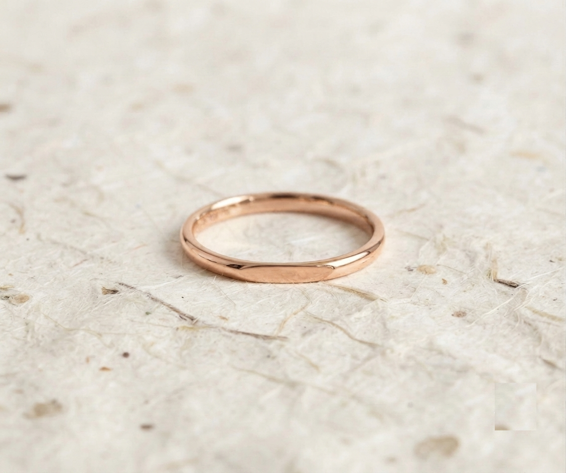 925 Sterling Silver Ring, Minimalist Stacking Band, Dainty Everyday Ring, Simple Plain Silver Band, Thin Silver Ring for Women - Image 2
