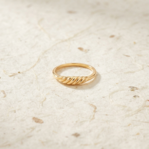 Dainty Twisted Rope Ring | 925 Sterling Silver Stacking Band | Minimalist Dome Ring | Everyday Minimalist Jewelry | Gift for Her